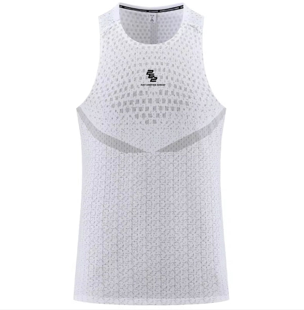 Marathon racing vest (white)